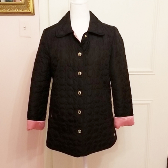Coach Jackets & Blazers - COACH quilted "CC" jacket
